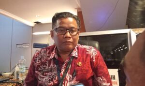 Rusmulyadi saat diwawancara awak media usai kegiatan seminar