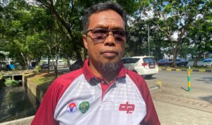 Hasbar saat di wawancara awak media