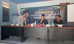 Selamat Ari Wibowo melakukan Sosialisasi Penguatan Demokrasi Daerah Ke-2 kepada masyarakat di Desa Sebulu Modeen Kecamatan, Sebulu, kabupaten Kutai Kartanegara,