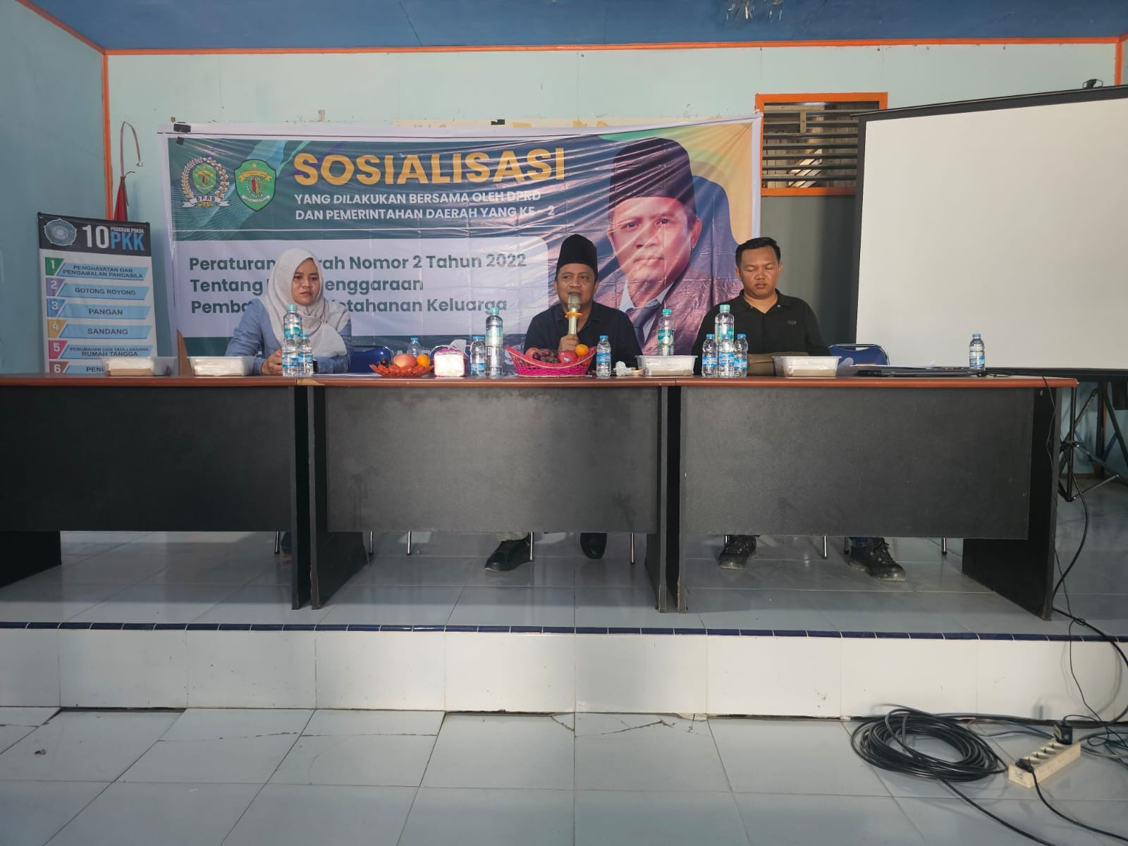 Selamat Ari wibowo saat melakukan sosialisasi