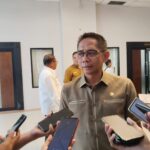 Anggota Komisi II DPRD Kalimantan Timur, Firnadi Ikhsan, Saat diwawancarai oleh awak media.