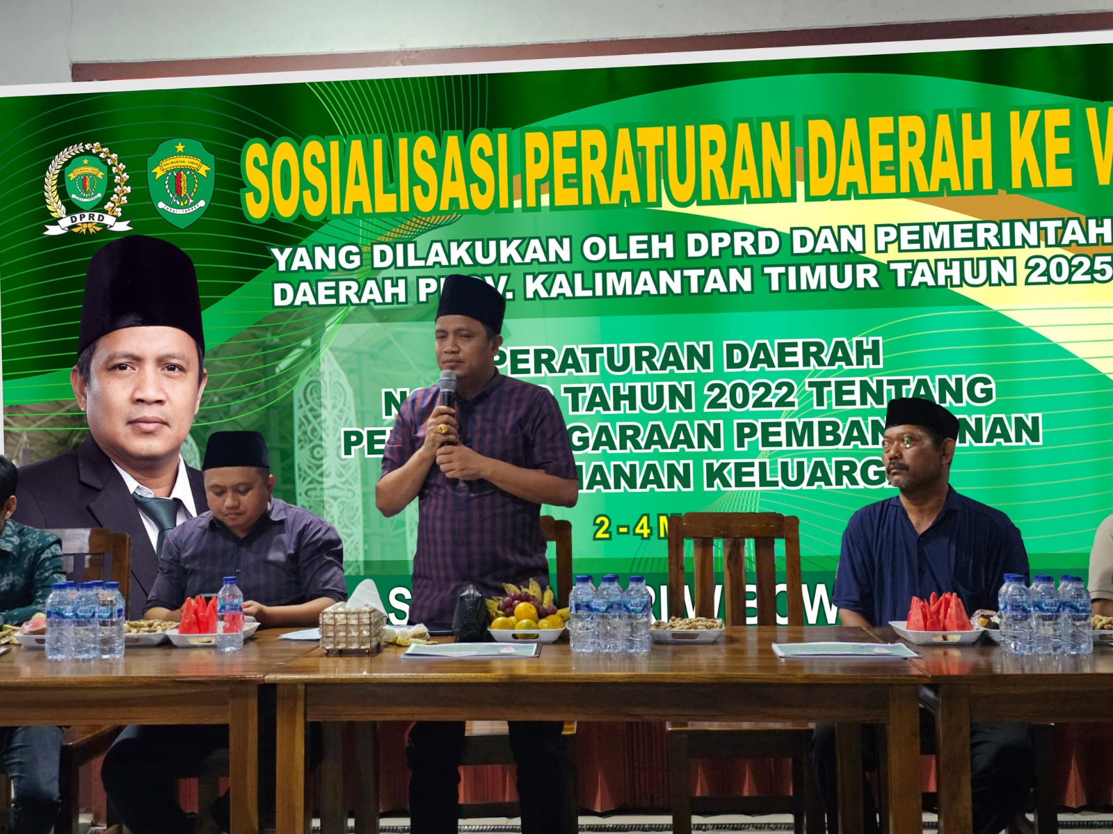 Ari Wibowo Gelar Sosialisasi Perda Ketahanan Keluarga di Kutai Kartanegara