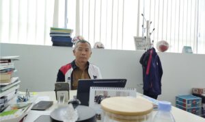 Kepala Bidang Peningkatan Prestasi Olahraga Dispora Kaltim, Rasman Rading