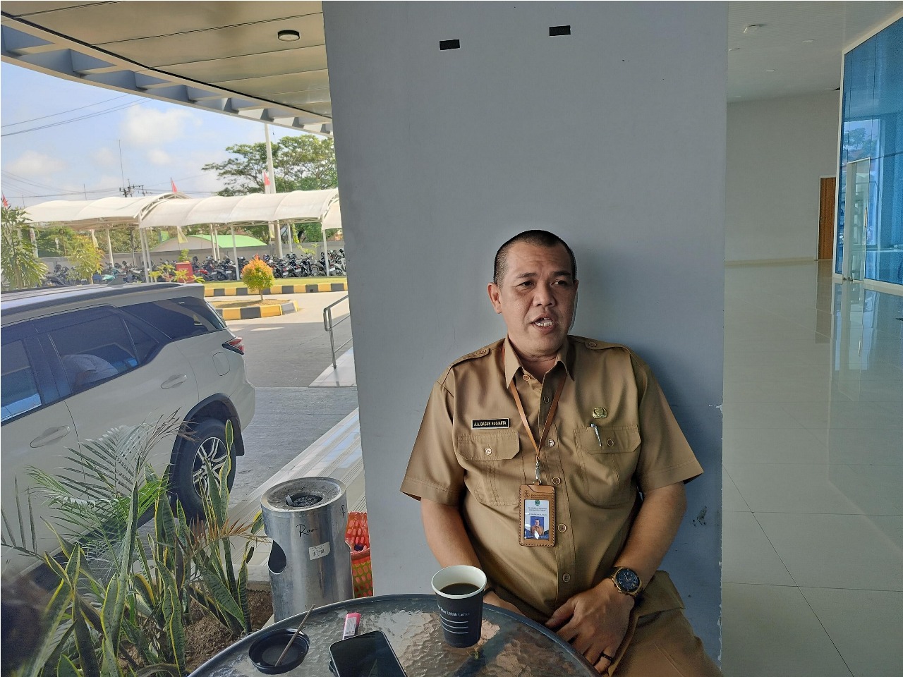 Kepala Bidang Pembudayaan Olahraga Dispora Kaltim, AA Bagus Surya Saputra Sugiarta