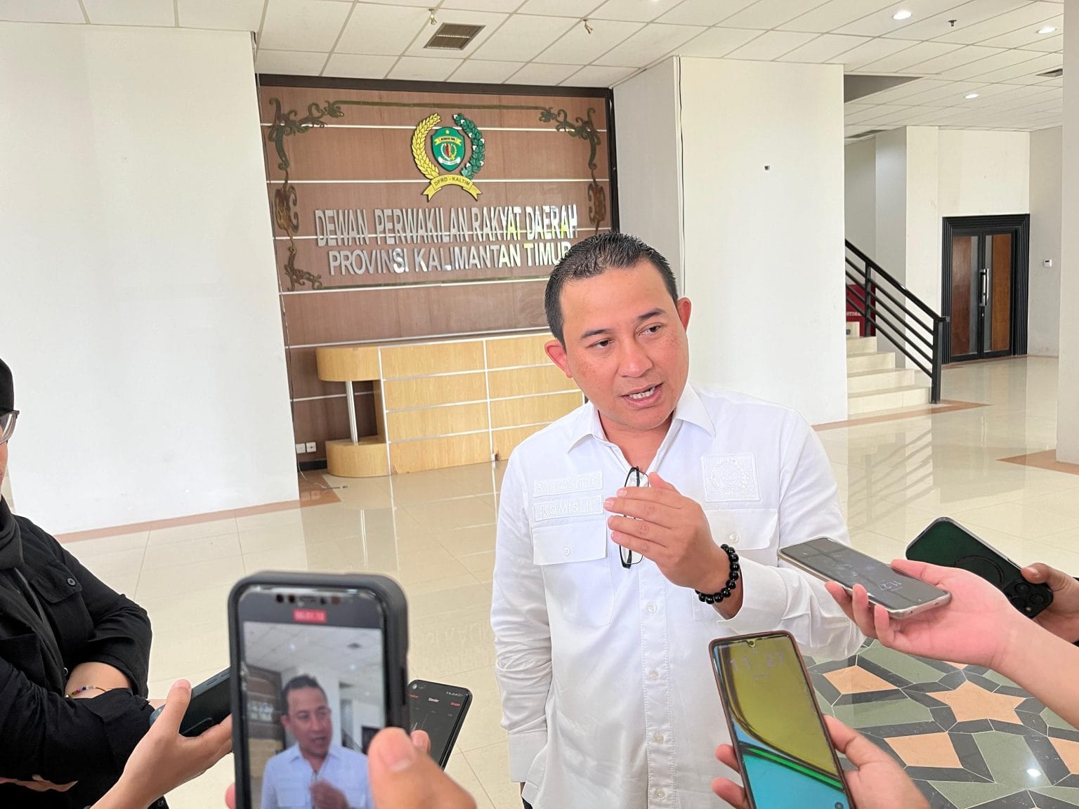 Wakil Ketua Komisi II DPRD Kaltim, Sapto Setyo Pramono