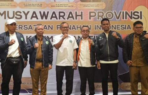 Potret kebersamaan seusai Musyawarah Provinsi Perpani Kaltim (ist)  