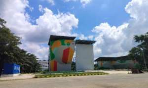 Fasilitas Tower Panjat Tebing Baru Dispora Kaltim