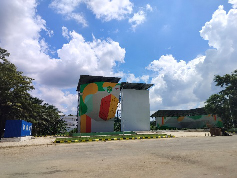 Fasilitas Tower Panjat Tebing Baru Dispora Kaltim
