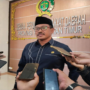 Anggota Komisi III DPRD Kalimantan Timur, Arfan saat di wawancara awak media.