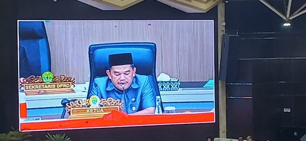 Ketua DPRD Kaltim, Hasanuddin Mas'ud (Hamas)