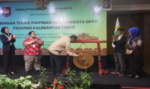 Dewan Perwakilan Rakyat Daerah (DPRD) Provinsi Kalimantan Timur (Kaltim) gelar Bimtek di Yogyakarta
