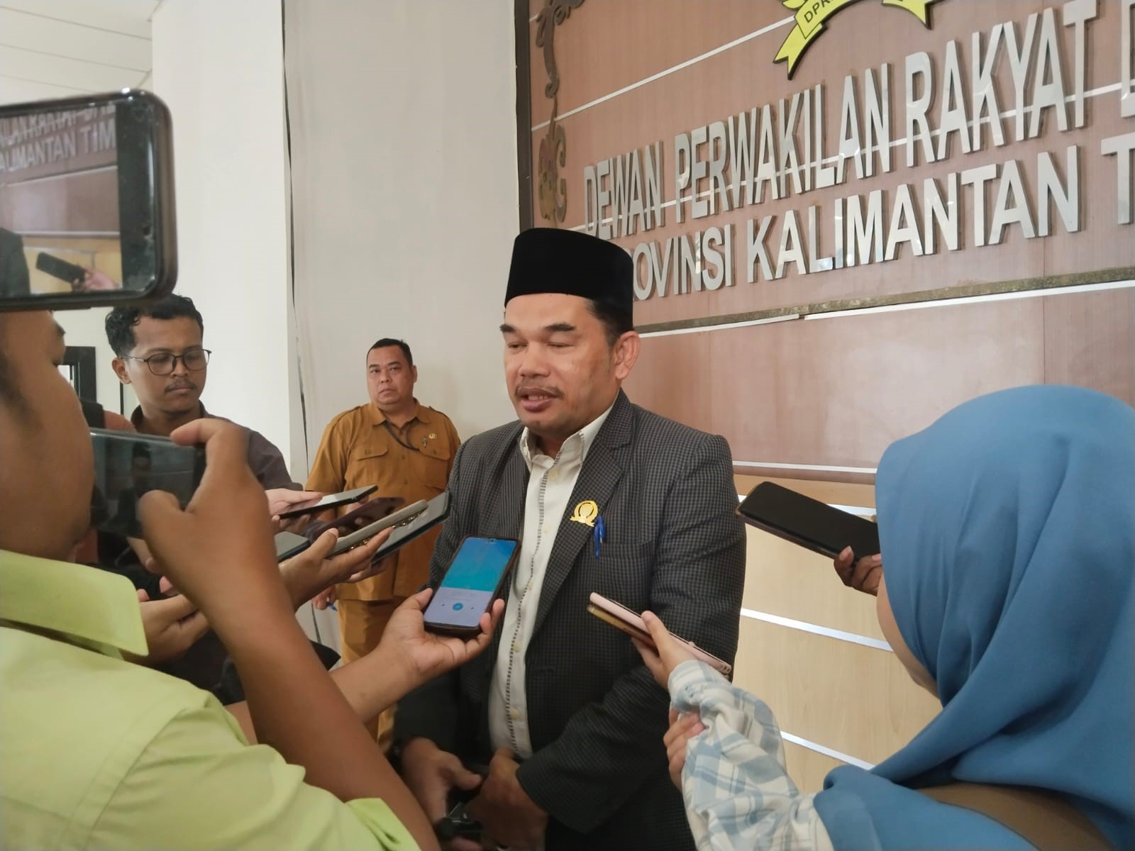 Ketua DPRD Kalimantan Timur, Hasanuddin Mas’ud  