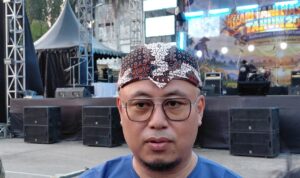 Kepala Dinas Pendidikan dan Kebudayaang Kabupaten Kutai Kartanegara, Heriansyah, saat di temui awak media, Jumat (25/9/2026).