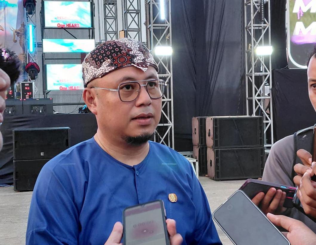 Kepala Dinas Pendidikan dan Kebudayaang Kabupaten Kutai Kartanegara, Heriansyah, saat di temui awak media, Jumat (25/9/2026).