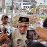 Kepala Disdikbud Kukar, Saat di Wawancarai Awak Media Usai Mengikuti Kegiatan Beseprah, Kamis (24/9/2026).