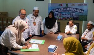 Dinas Ketahanan Pangan Kabupaten Kutai Kartanegara, gelar rapat pemusnahan arsip, pada Rabu (30/09/2026). (Ist)