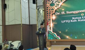 Sekda Kuka, Sunggono, Kegiatan Sertifikasi dan Munaqosyah Akbar Guru mengaji sekabupaten Kutai Kartanegara Bertempat di Pendopo Wakil Bupati Kukar, Tenggarong, Sabtu, (17/10/2026).