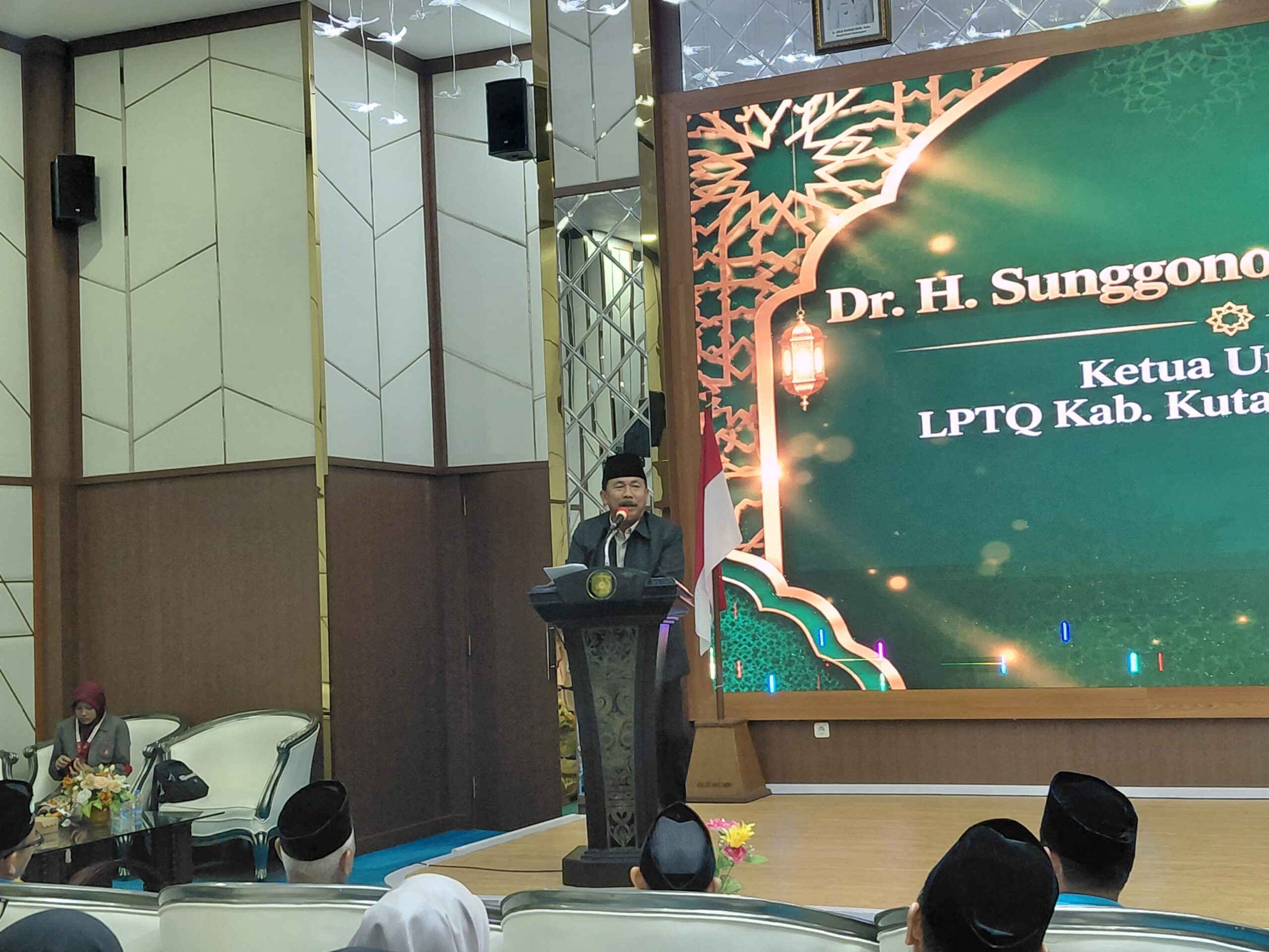Sekda Kuka, Sunggono, Kegiatan Sertifikasi dan Munaqosyah Akbar Guru mengaji sekabupaten Kutai Kartanegara Bertempat di Pendopo Wakil Bupati Kukar, Tenggarong, Sabtu, (17/10/2026).