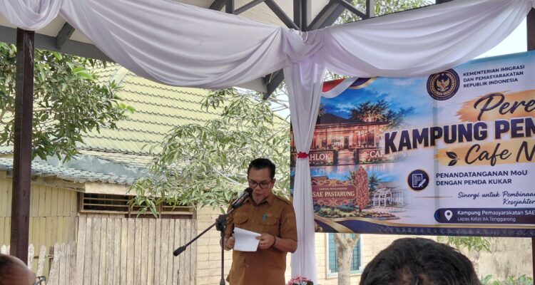 Peresmian SAE PASTARUNG di Lapas Kelas IIA Tenggarong