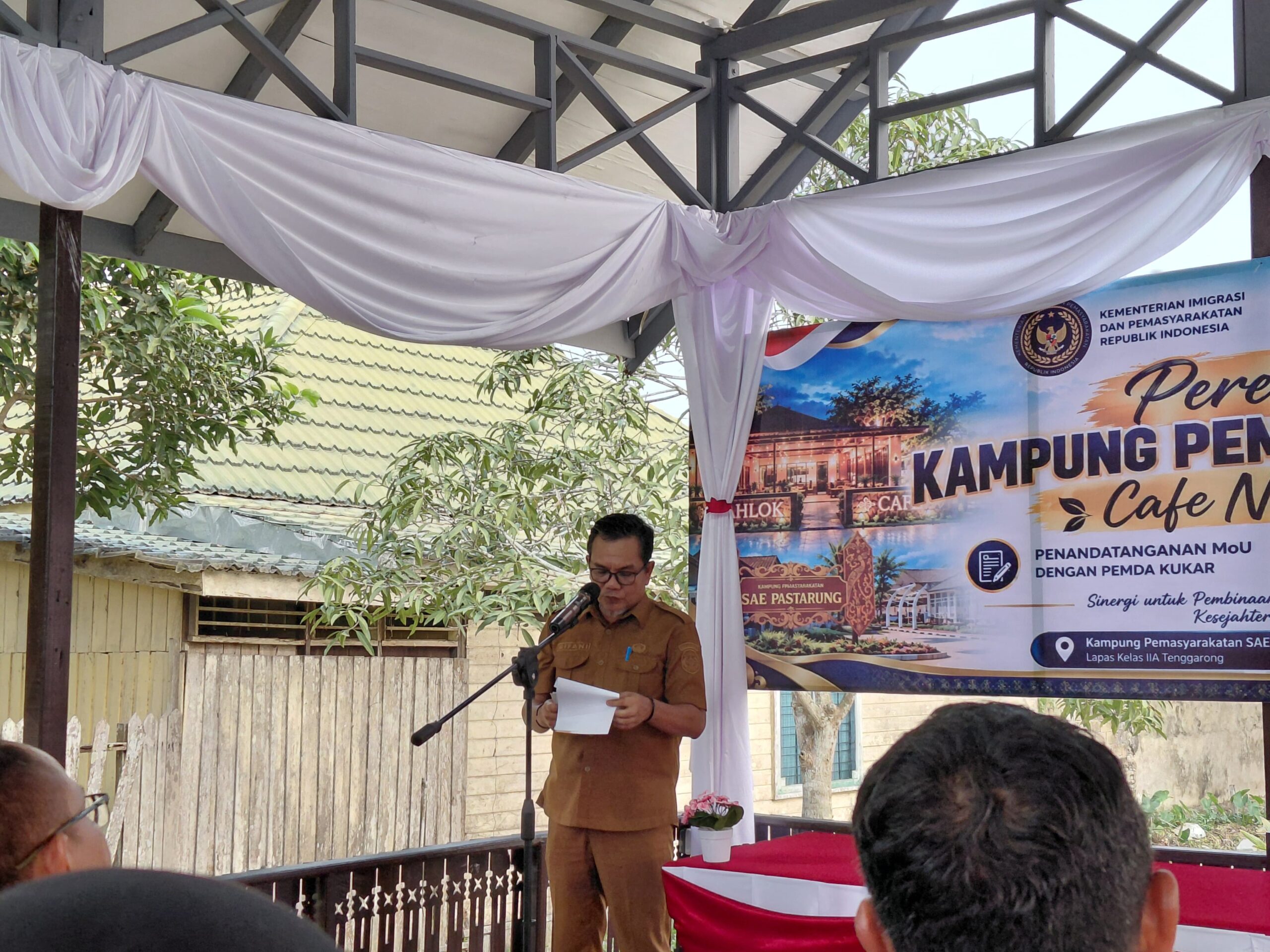 Peresmian SAE PASTARUNG di Lapas Kelas IIA Tenggarong