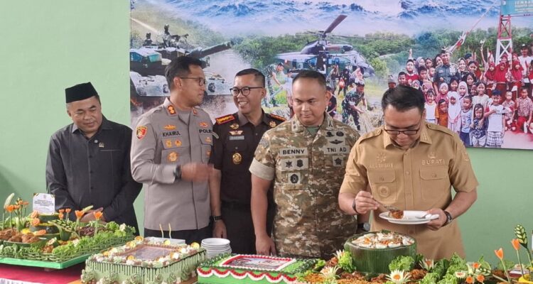 Kunjungan Silaturahmi Bupati dan Forkopimda Kukar ke Makodim 0906/KKR dalam rangka HUT ke-81 TNI Tahun 2026 "TNI Kuat Bersama Rakyat, Indonesia Berdaulat, Adil dan Makmur" bertempat di Makodim 0906/KKR, Senin, (5/10/2026)