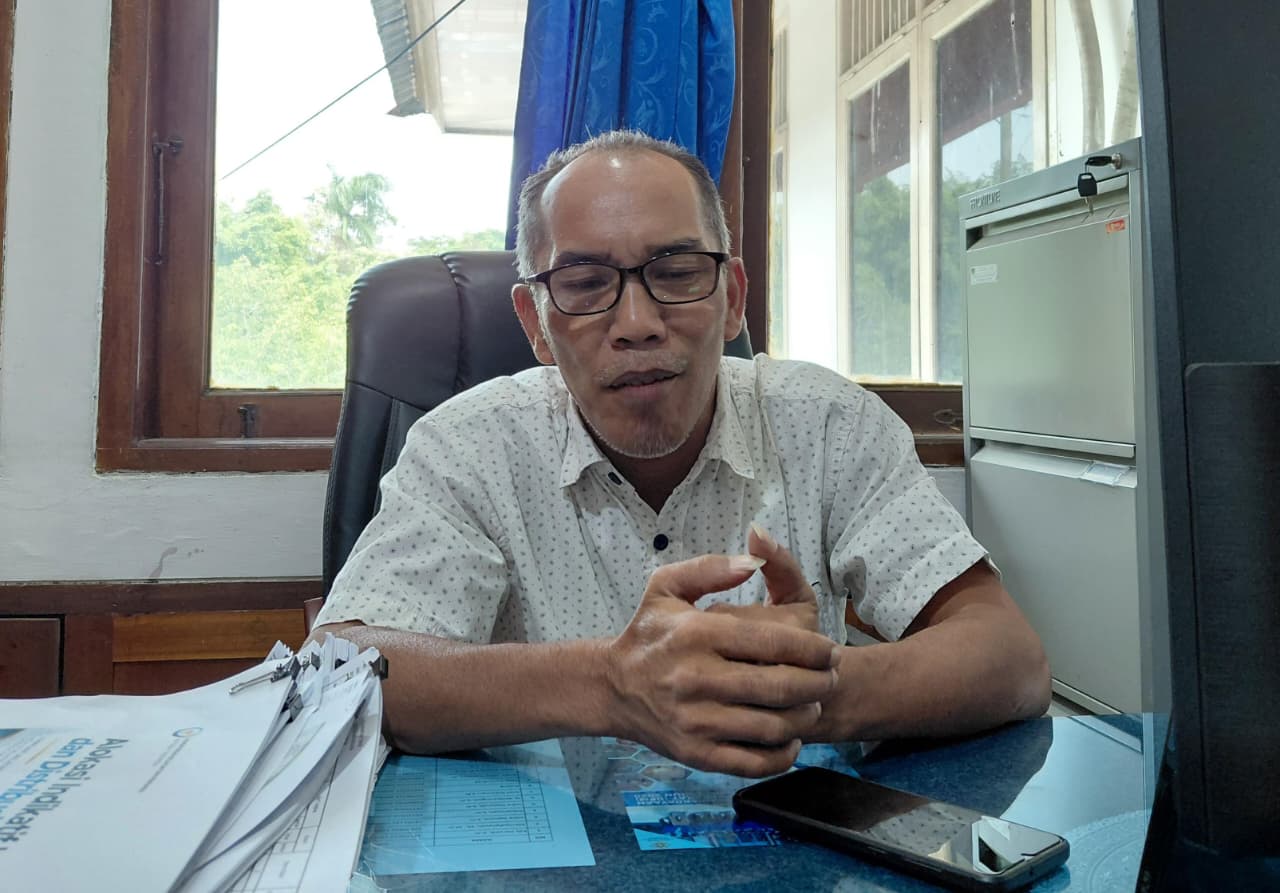 Kepala Bidang Pengelolaan Perikanan Tangkap Dinas Kelautan dan Perikanan (DKP) Kutai Kartanegara (Kukar), Yusha Abdi