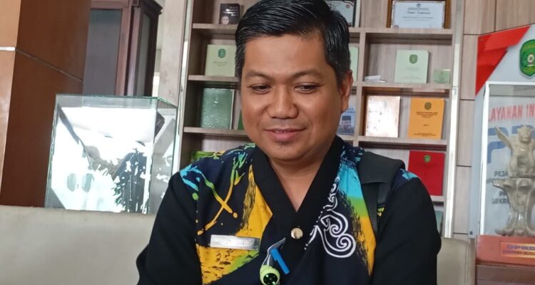 Kabid Pemasaran Dispar Kukar, Awang Ivan Akhmad Yamani.